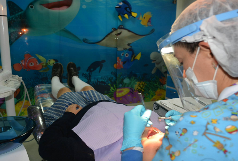 ni&ntilde;os pacientes odontopediatria